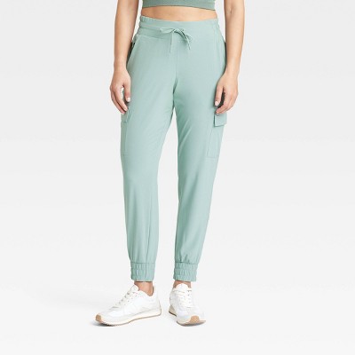 Women's Active Light Mid-Rise Cargo Jogger Pants - All In Motion™