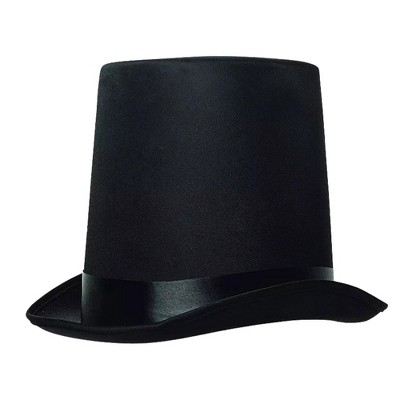 Underwraps Black Stove Pipe Top Hat Adult Costume Accessory