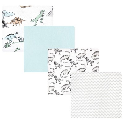 Luvable Friends Hudson Baby Flannel Receiving Blankets 4pk