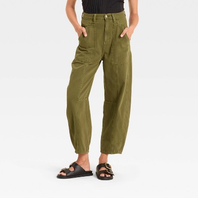 Women's High-Rise Utility Barrel Jeans - Universal Thread™