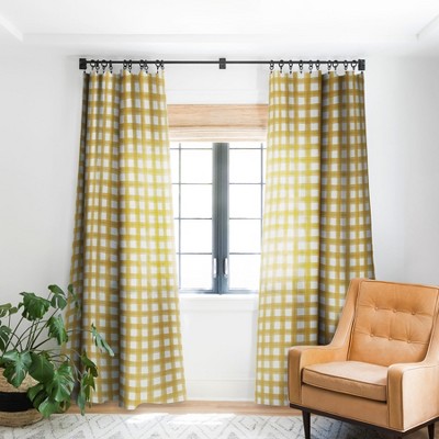 1pc Blackout Window Curtain Panel - Deny Designs