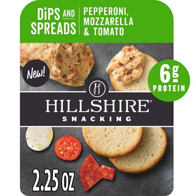 Hillshire Snacking Dips and Spreads Pepperoni, Mozzarella & Tomato - 2.25oz