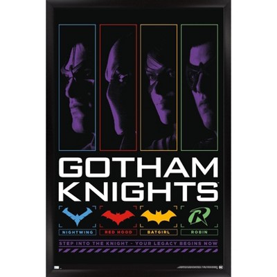 Trends International DC Comics Gotham Knights - Step In Framed Wall Poster Prints