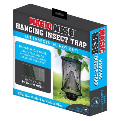Magic Mesh Hanging Insect Trap Mesh/Plastic/Stainless - Case of 1