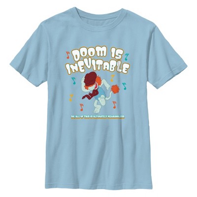 Boy's Fraggle Rock Boober Doom Is Inevitable T-Shirt