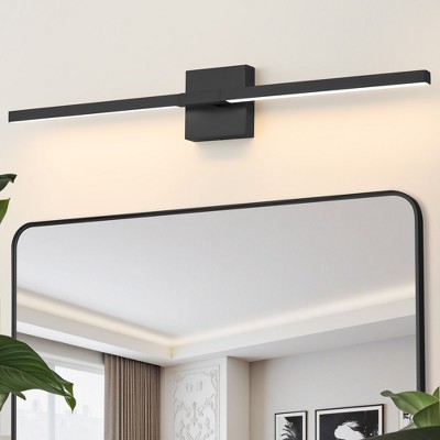 POWLIG Modern LED Wall Sconce - 24W 5-Color Temperature Dimmable