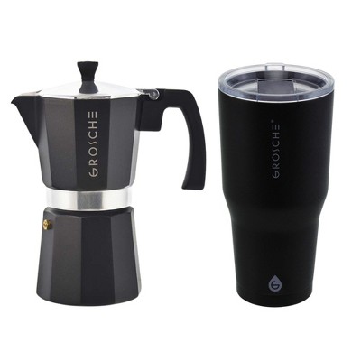 GROSCHE Milano Stovetop Espresso Maker Moka Pot Home Espresso Coffee Maker