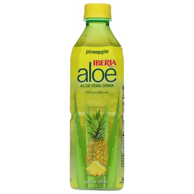 IBERIA aloe Pineapple Aloe Vera Drink - 16.9 fl oz Bottle