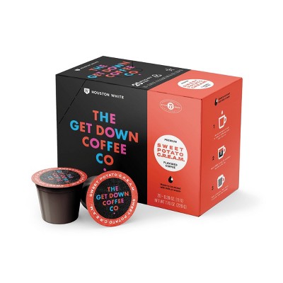The Get Down Coffee Co. Premium Sweet Potato C.R.E.A.M. Flavored Coffee Pods - 20ct
