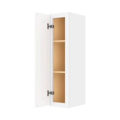 HOMLUX Easy-DIY Shaker White Ready to Assemble Wall Kitchen Cabinet