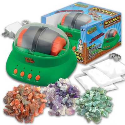 Nature Bound Rock Tumbler Kit, Turn Rocks into Gemstones & Create Jewelry Kids 8+