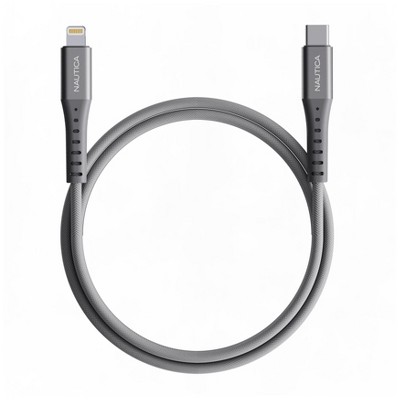 Nautica CB305 USB-C to Lightning Cable – MFi Certified, Premium Braided Design, Fast Charging & Data Transfer, Compatible with Apple, Samsung and More