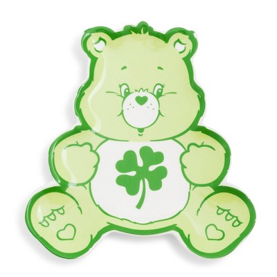 Silver Buffalo Care Bears Good Luck Bear Full Body Sculpted Ceramic Trinket Tray Dish