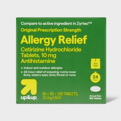 Cetirizine Hydrochloride Allergy Relief Tablets - up&up™