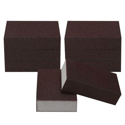 Unique Bargains Kitchens Non-Scratches Pad Scouring Scrub Sponge 8 Pcs4" x 2.8"
