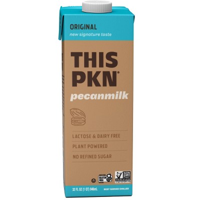 PKN Dairy-Free Pecan Milk - 32 fl oz