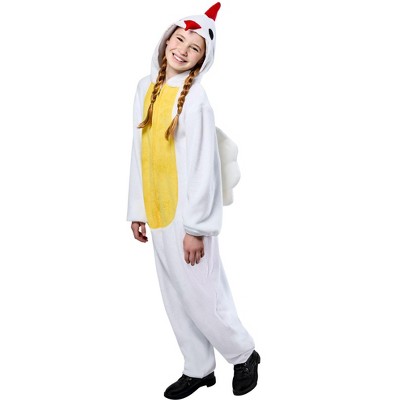 Rubies Kids' Chicken Hooded Zipsters Costume