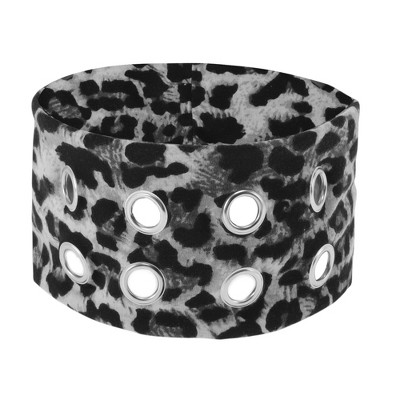 Unique Bargains Women's Leopard Pattern Headband 1 Pc