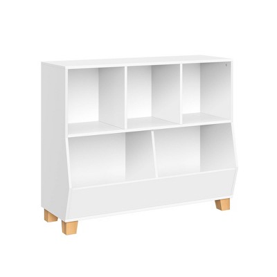 RiverRidge Kids' Catch-All Playroom 35" Toy Storage Organizer with 3 Cubbies and 2 Storage Compartments