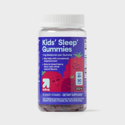 Kids' Melatonin Sleep Aid Gummies - 90ct - up&up™