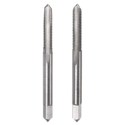 Unique Bargains High Speed Steel Metric Taper/Plug Thread Screw Hand Taps 2 Pcs