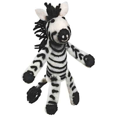 Slickblue Handmade Felt Finger Puppets - 100% Wool, Artisan-Crafted Designs: Lobster, Moose, Sheep & More
