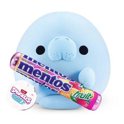 Snackles 8" Sea Cow and Mentos Plush: Stuffed Animal Polyester Toy