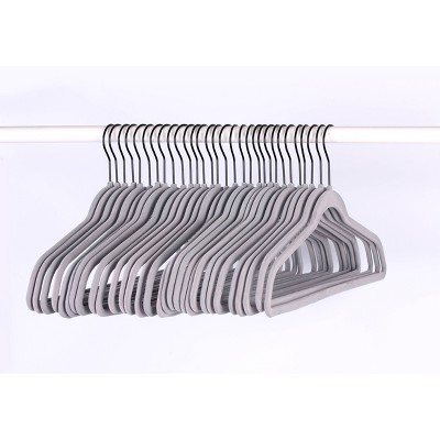 30pk Suit Flocked Hangers - Brightroom™