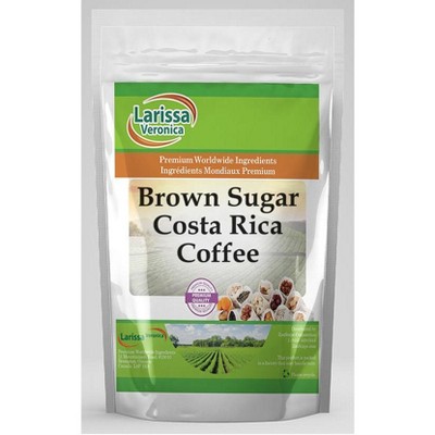 Larissa Veronica Brown Sugar Costa Rica Coffee (Gourmet, Naturally Flavored, Whole Coffee Beans) (8 oz, ZIN: 547822)
