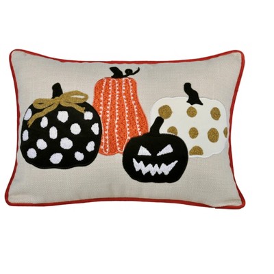 KWPZQEB Halloween Throw Pillows, 14/20x20 inch Indoor Decorative Pillow Insert, Decorations Throw Pillow for Sofa, Bed and Couch (With Pillow Core)