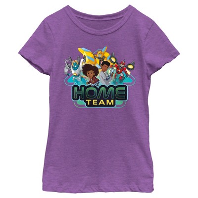 Girl's Transformers: EarthSpark Home Team T-Shirt