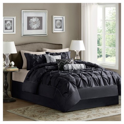 7pc Piedmont Ruched Multiple Piece Comforter Set