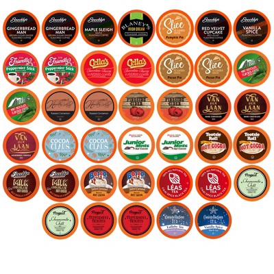 Two Rivers Holiday Flavors Variety Pack, 2.0 Keurig K-Cup Brewers, 40 Count