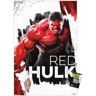 Trends International Marvel Captain America: Brave New World - Red Hulk Unframed Wall Poster Prints