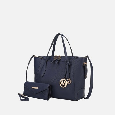 MKF Collection Bruna Vegan Leather Women’s Tote Bag with Wallet by Mia K