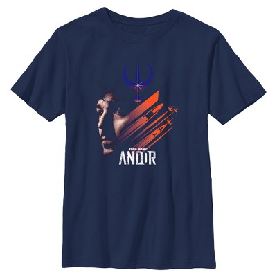 Boys Star Wars: Andor Cassian and Spaceships T Shirt