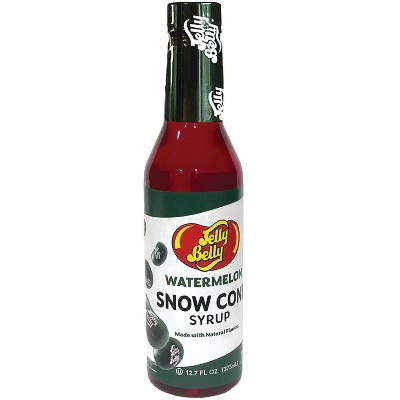 Jelly Belly Snow Cone Syrup Flavors- Shaved Ice Syrup, Slushie, and Ice Pop Flavoring for Party