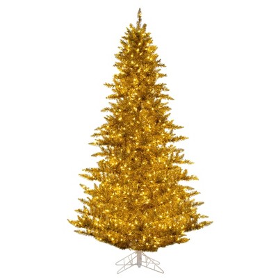 Vickerman Gold Fir Tree Series PreLit