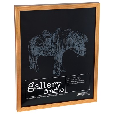 Ambiance Gallery Wood 1.5" Deep Picture Frame -  [Antique Gold - 18x24"]