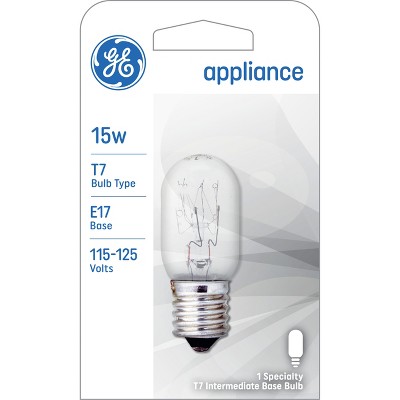 GE 15W Appliance Incandescent Light Bulb