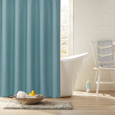 Clorox Bathroom Shower Curtain with Waterproof Lightweight PEVA Liner Set