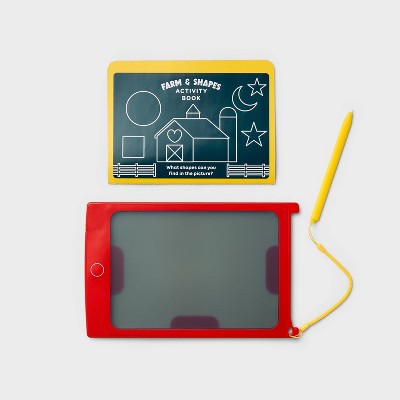 See Through Drawing Pad - Red - Gigglescape™: ABS Material, Enhances Fine Motor Skills, Doodle Mats & Boards