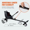 VEVOR Hoverboard Seat Attachment, Compatible with All 6.5" 8" 8.5" 10" Hoverboards, Grips Control, Adjustable Frame Length and 220 LBS Load Capacity - 4 of 4