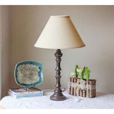 GDFStudio Yves Beige Linen Lampshade with Washer Fitter