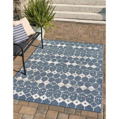 Unique Loom Outdoor Trellis Collection Area Rug - Cardak