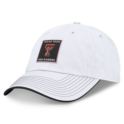 NCAA Texas Tech Red Raiders Milo Cotton Hat: Adjustable Solid Baseball Cap