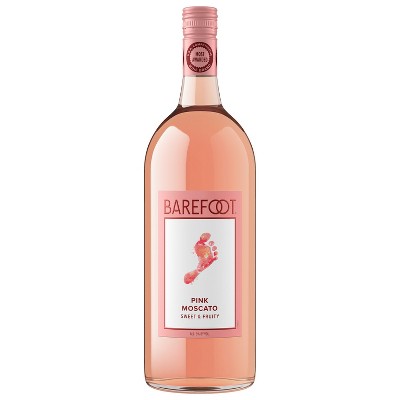Barefoot Cellars Pink Moscato Wine - 1.5L Bottle