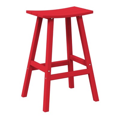 WestinTrends Outdoor Patio Adirondack Counter Height Stool Chair
