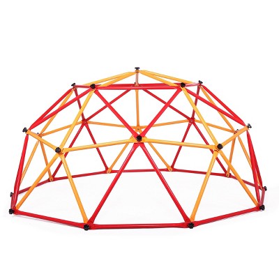 Sandinrayli Outdoor Kids Jungle Gym Climbing Dome Climber Metal Frame Backyard Play Set