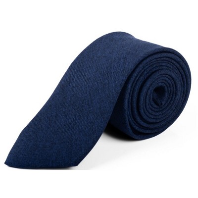 Men's Solid Color 2.75 Inch Wide And 57 Inch Long 100% Cotton Neckties